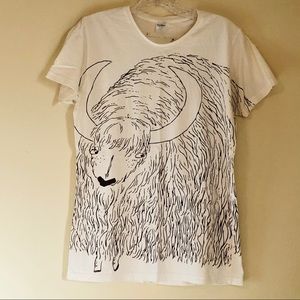 Freeloader on the Yak Express Threadless Tee